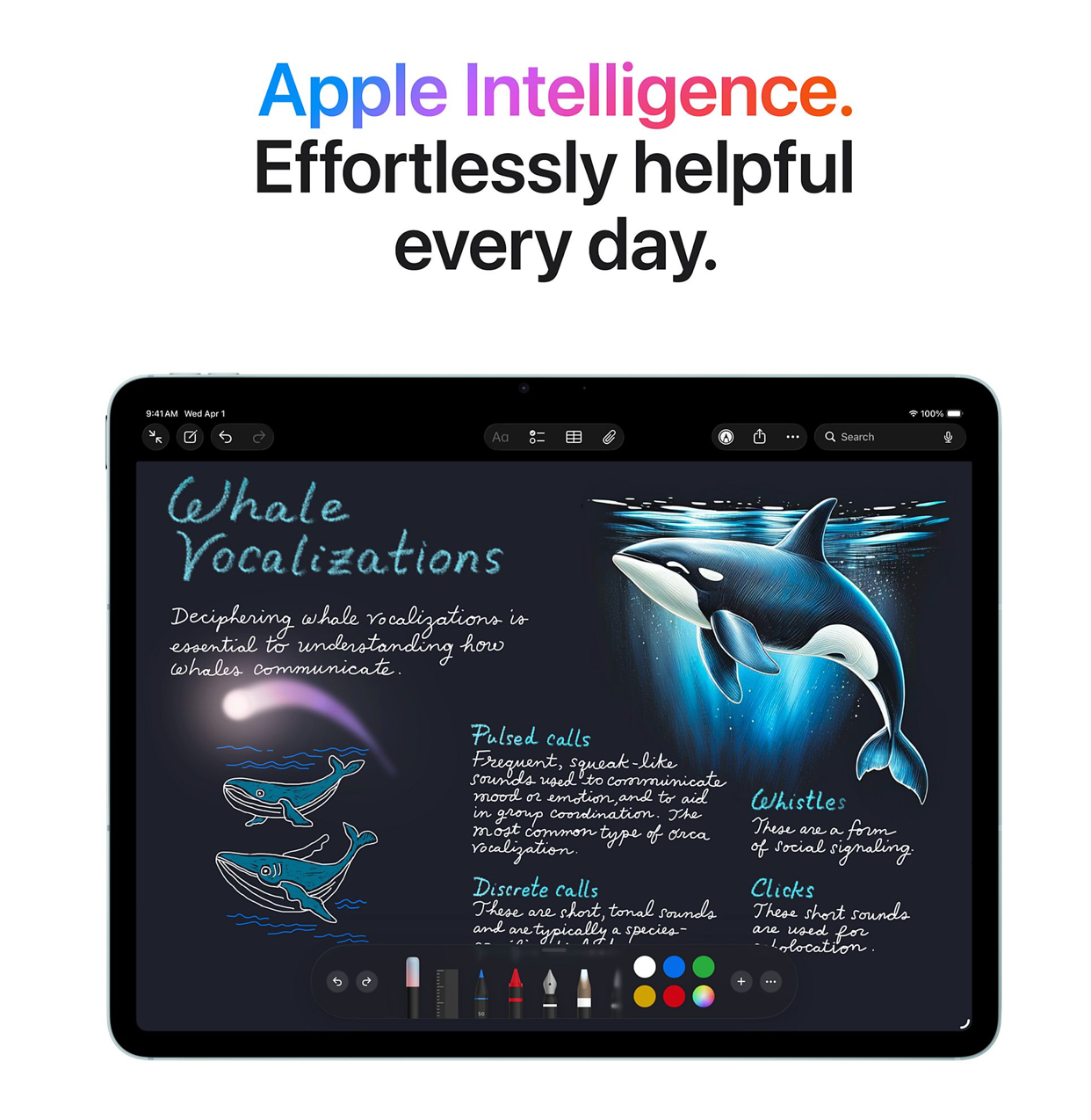 Apple iPad Air (2026) 13 inch 128GB wifi + 5G Blauw