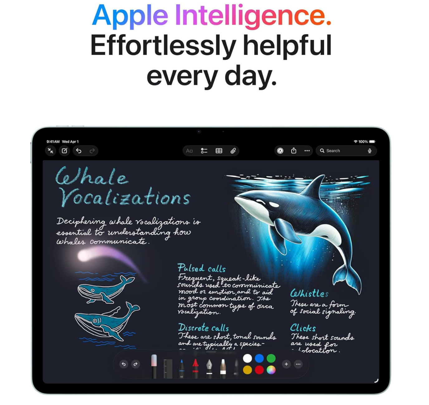 Apple iPad Air (2026) 13inch 512GB Wifi Blauw