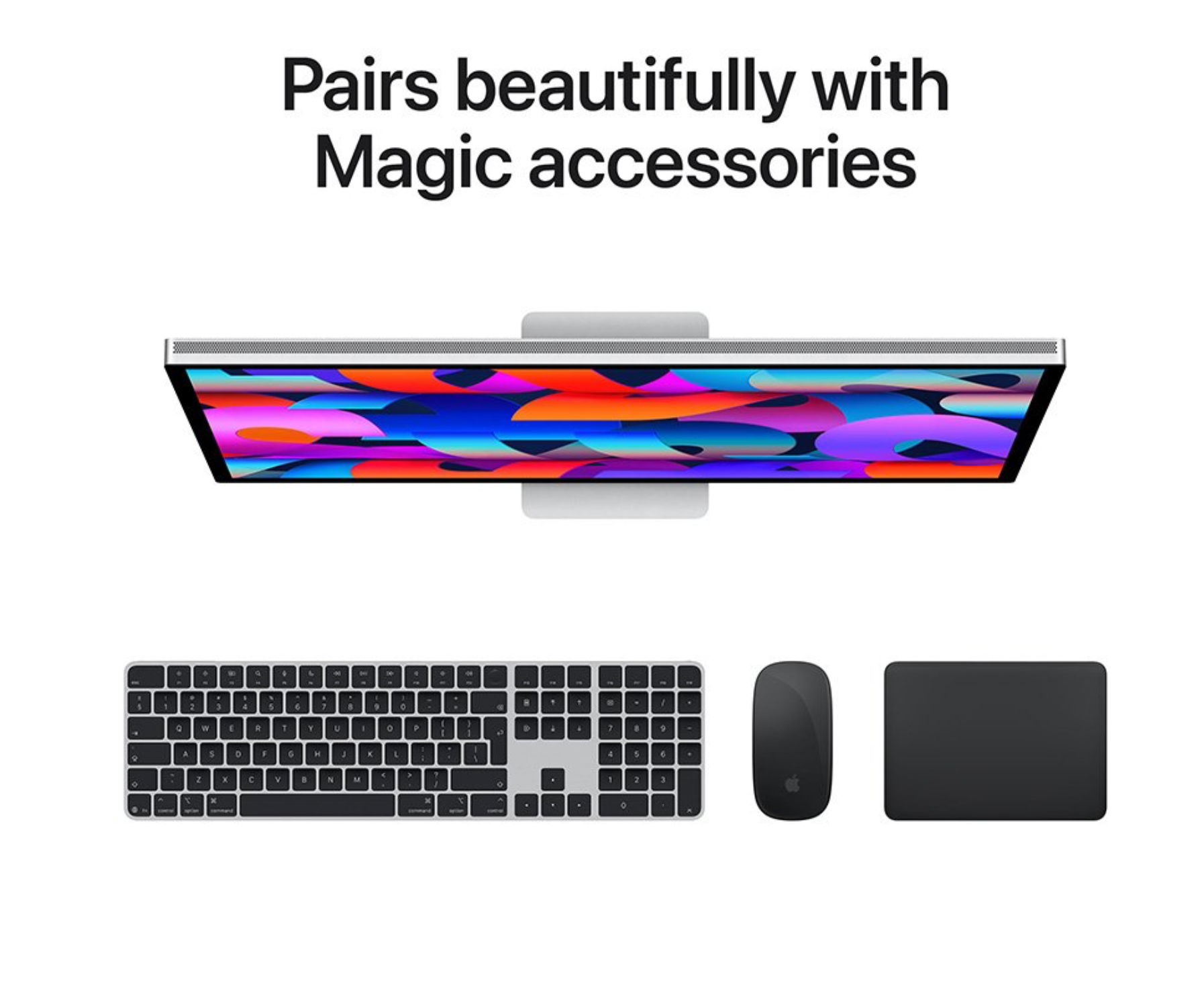 Apple Studio Display (2026), standaard glas, VESA-adapter Aluminium