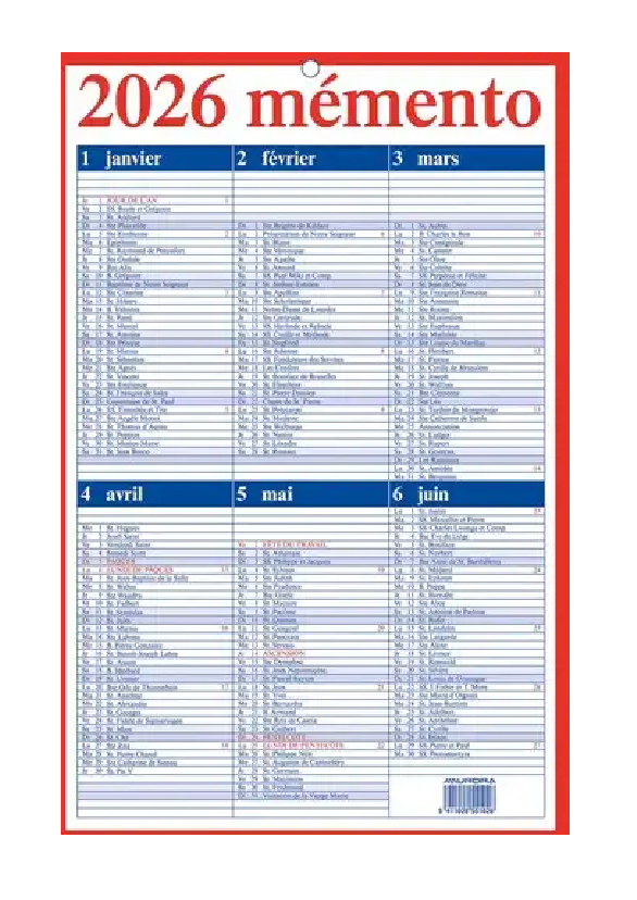 Aurora Memento 10 Franstalig 2026