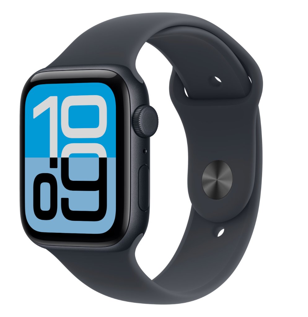Apple Watch SE (2025) Cellular 40mm Midnight Sportband M/L