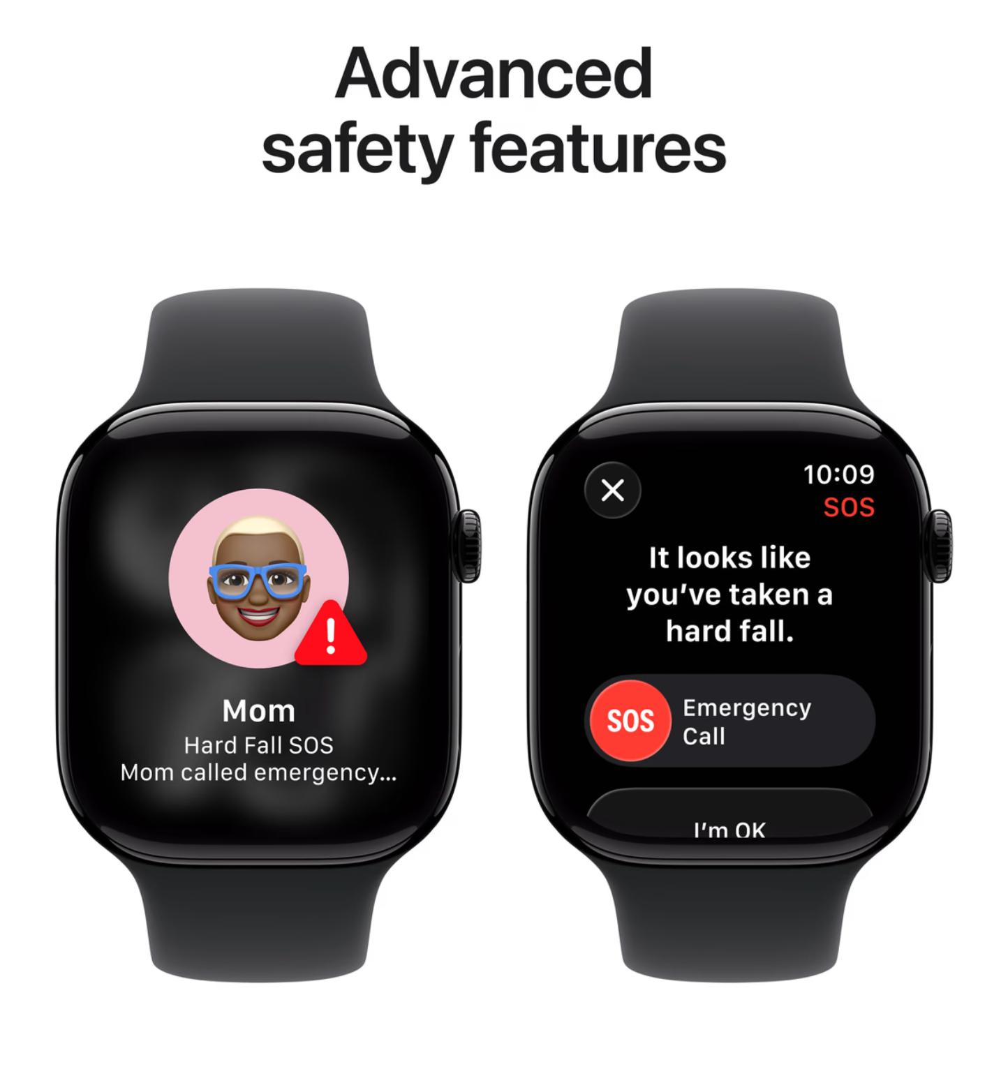 Apple Watch Series 11 Cellular 46mm Zwart Sportband S/M