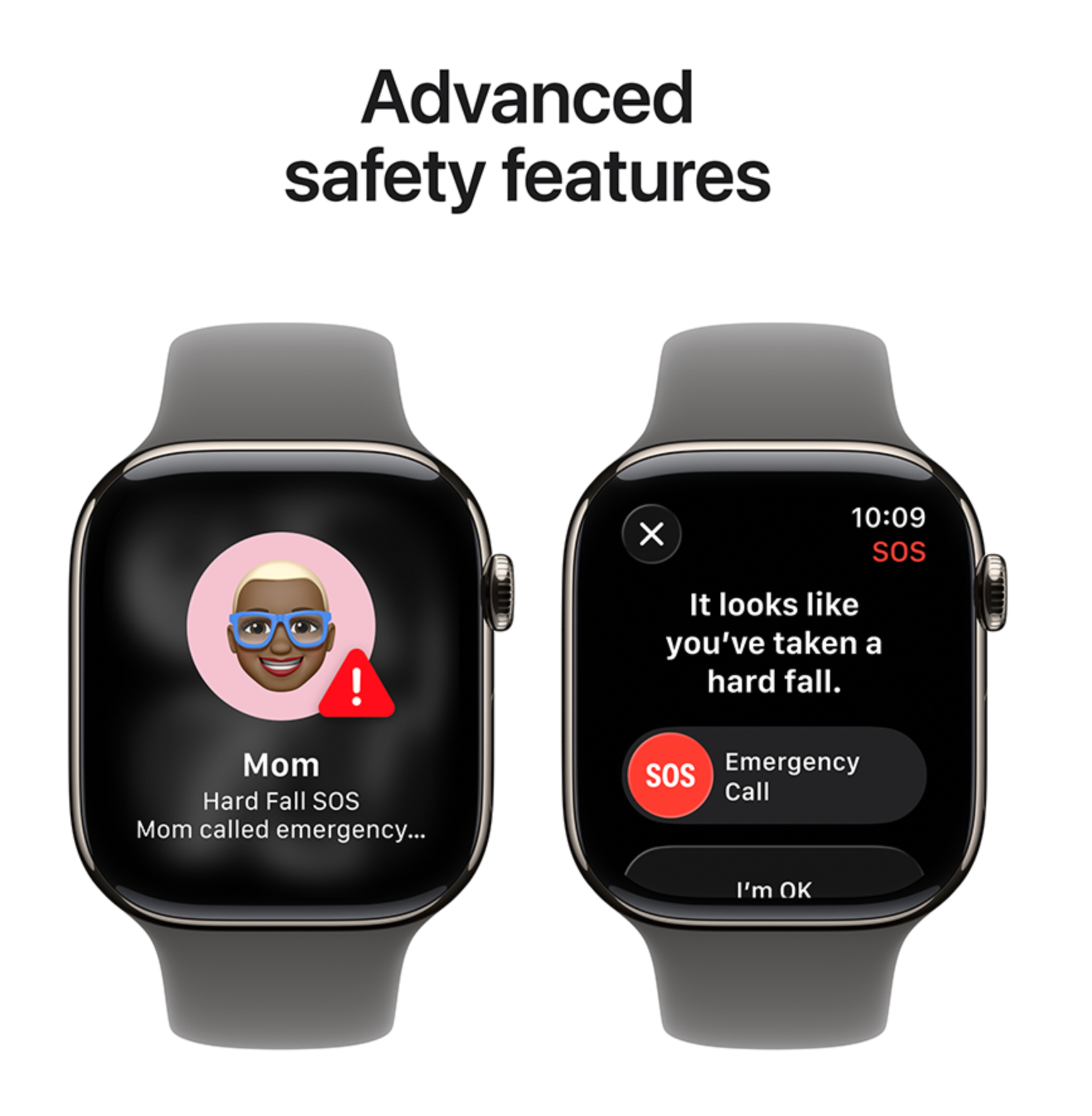 Apple Watch Series 11, 46mm, GPS + Cellular, Titanium, Sportbandje S/M, Titanium (Grijs)