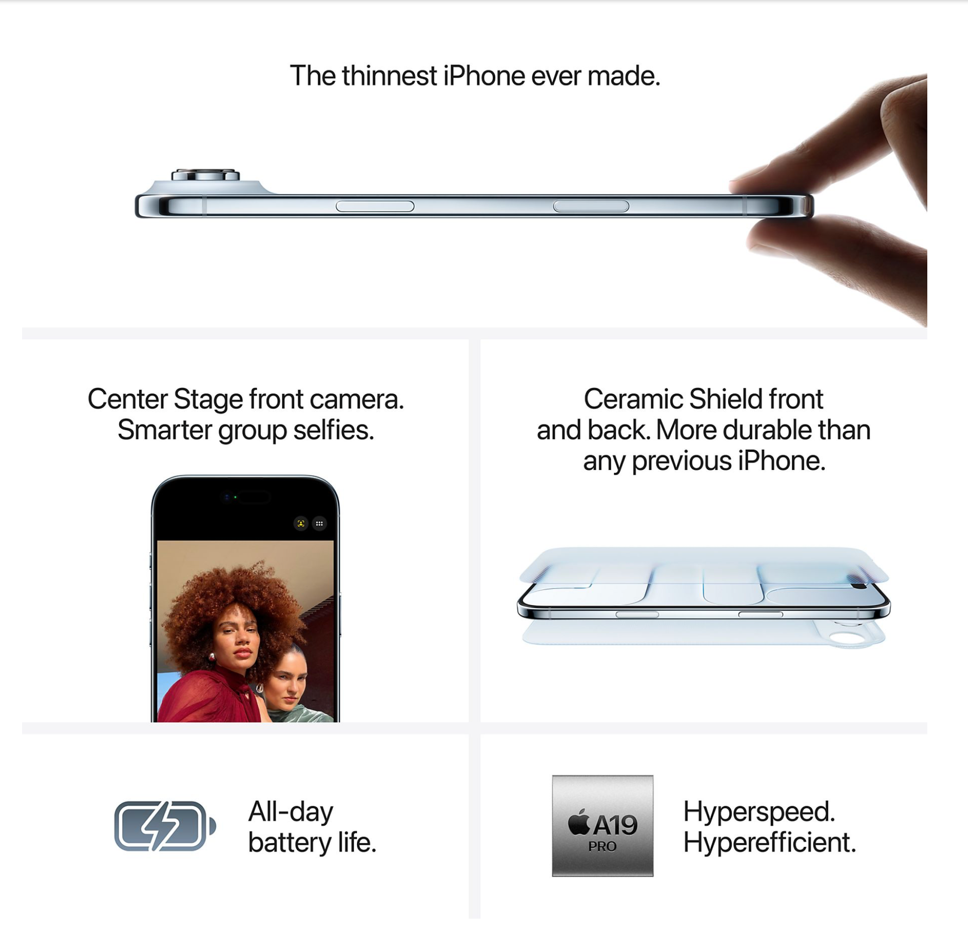 Apple iPhone Air 512GB Zwart