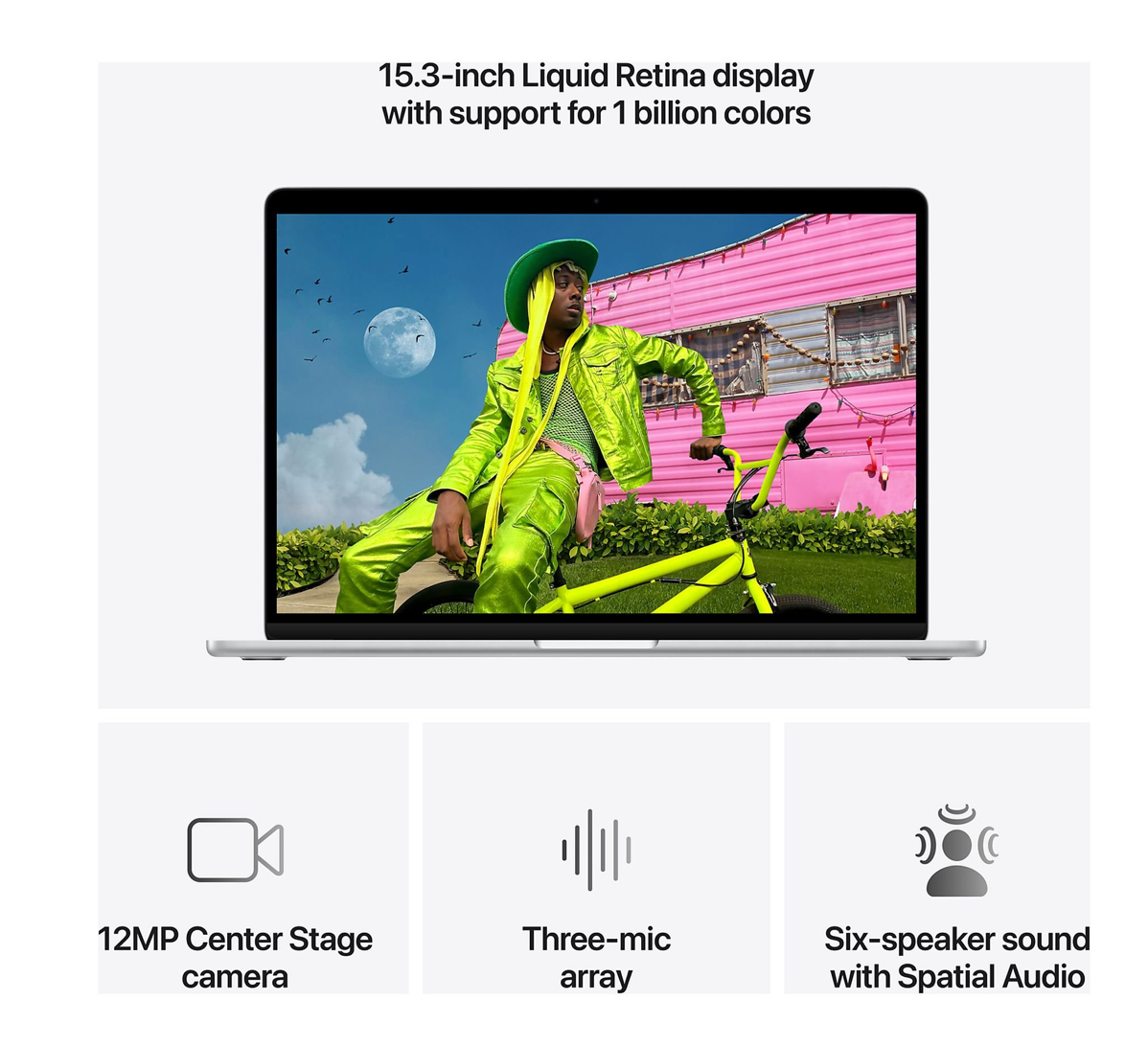 Apple MacBook Air (2026) 15inch M5 (10CPU/10GPU) 16GB 512GB Silver QWERTY