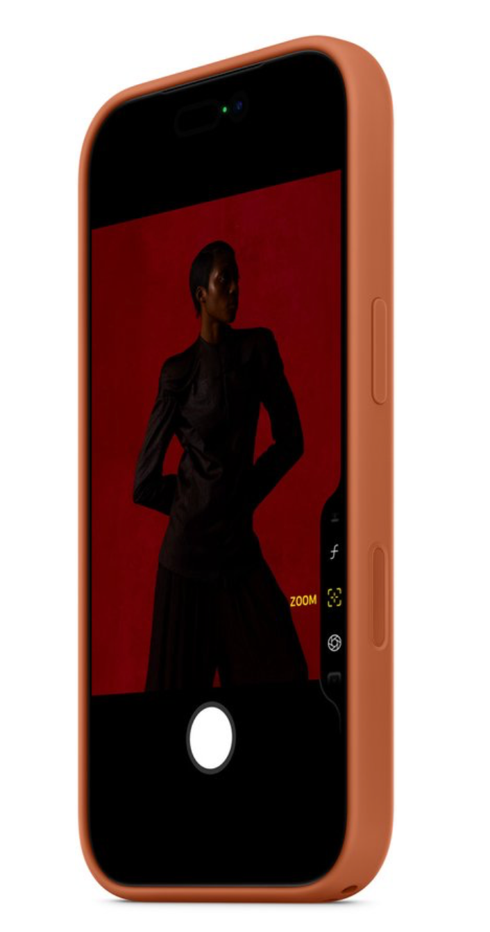 Apple MGFJ4ZM/A Siliconenhoesje met MagSafe voor iPhone 17 Pro - Terracotta