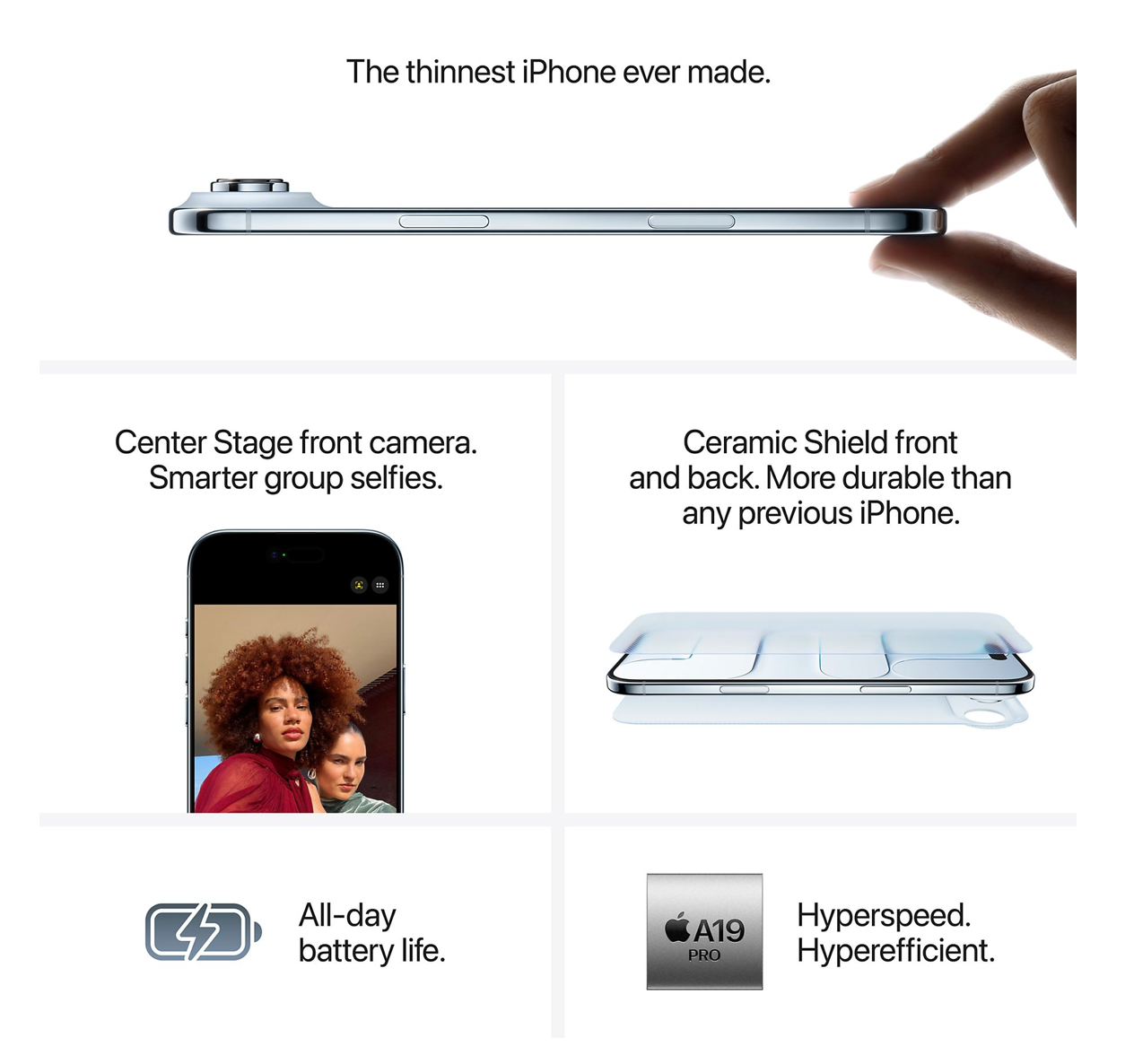 Apple iPhone Air 1TB Wit