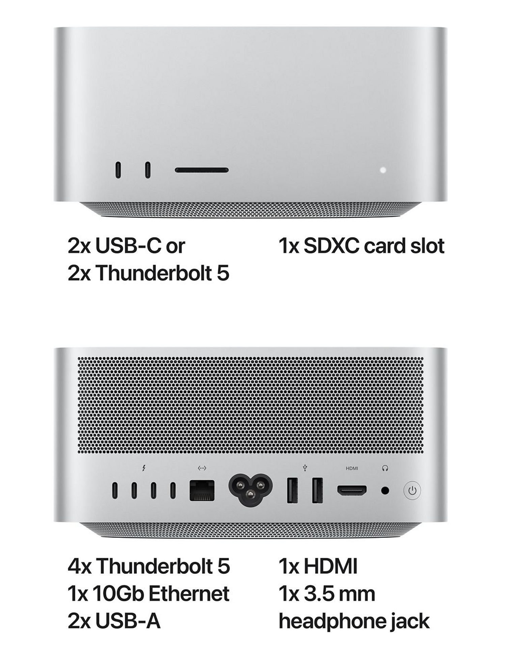 Apple Mac Studio (2025) M3 Ultra (28 core CPU/60 core GPU) 96GB/1TB
