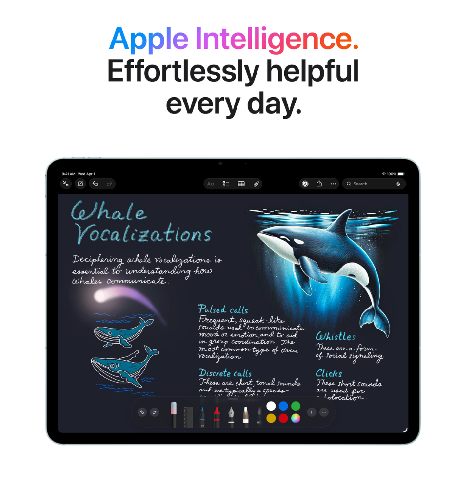 Apple iPad Air (2026) 11 inch 128GB Wifi + 5G Grijs