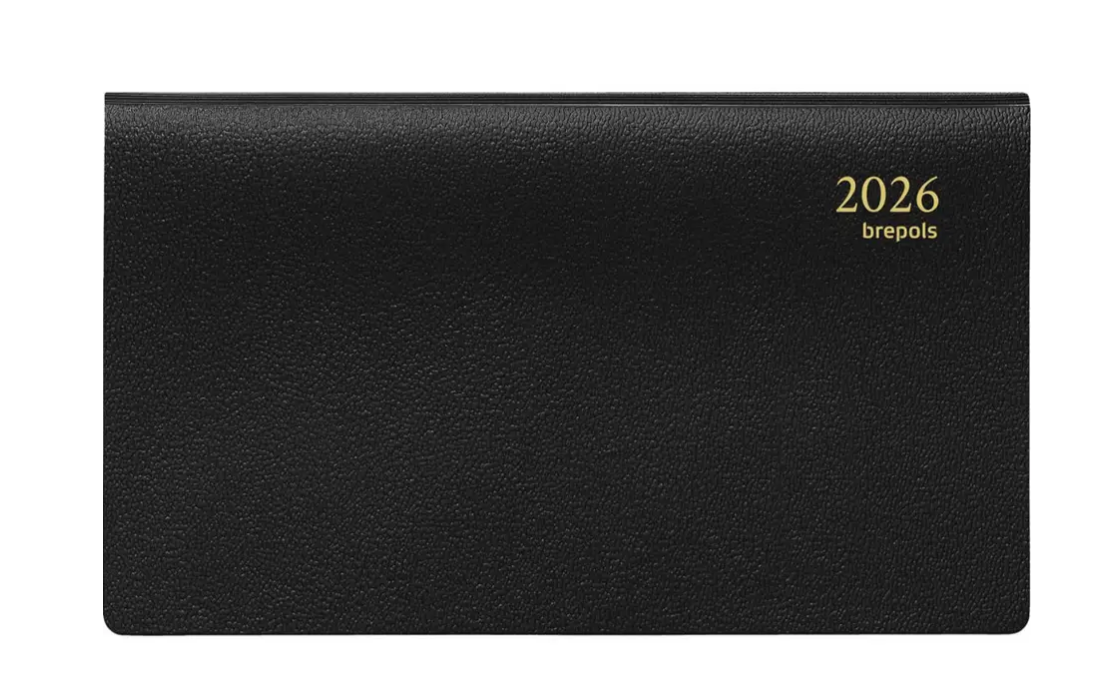 Brepols Omniplan Genova, zwart, 2026