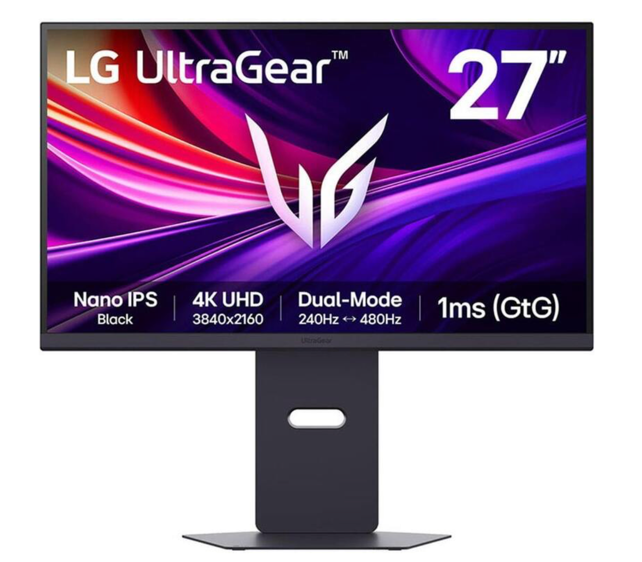 LG 27G850A-B.AEU computer monitor 68,6 cm (27") 3840 x 2160 Pixels 4K Ultra HD LCD Zwart