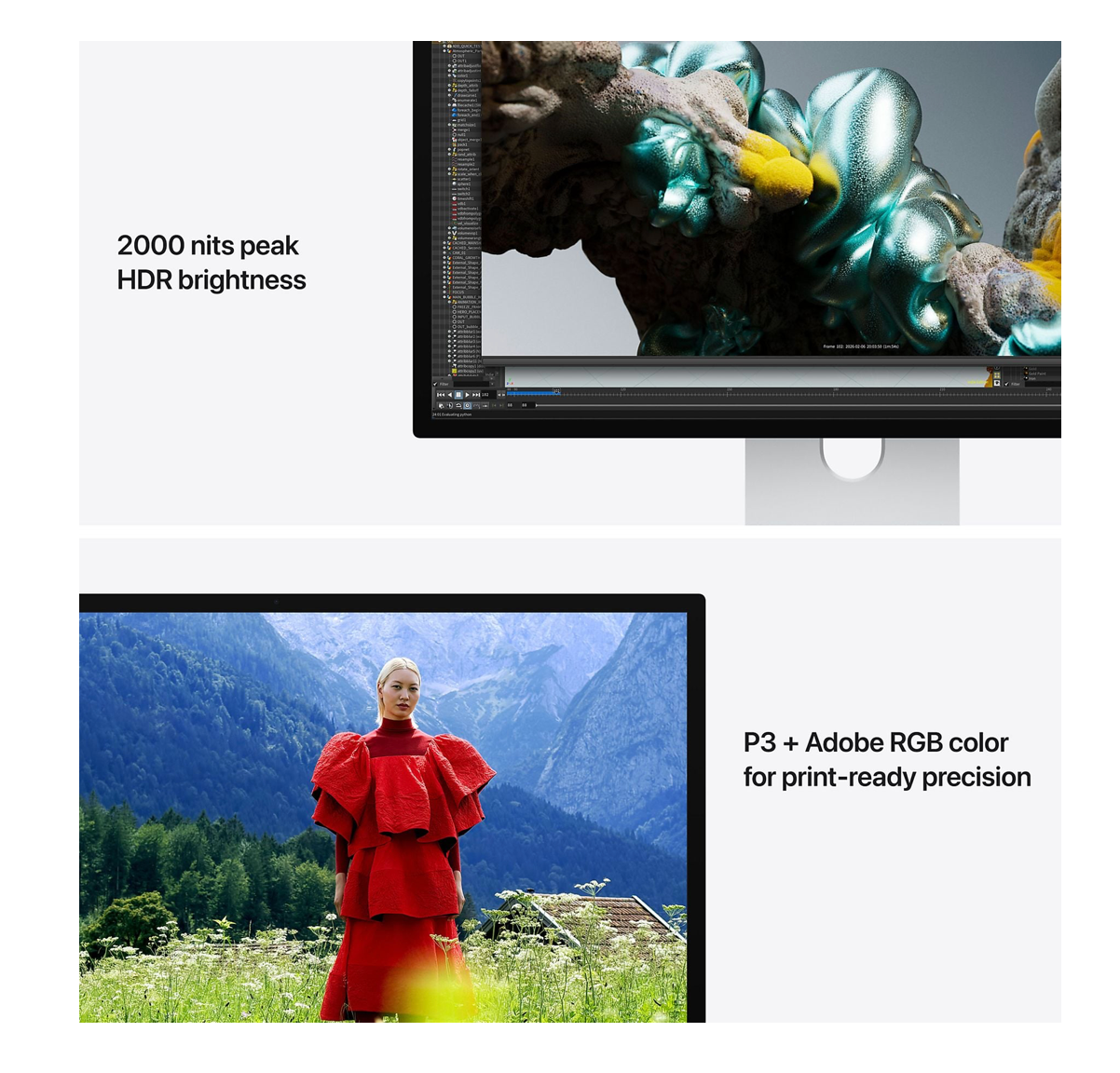 Apple Studio Display (2026) XDR Standard Glass 27inch + In hoogte verstelbare en kantelbare standaard