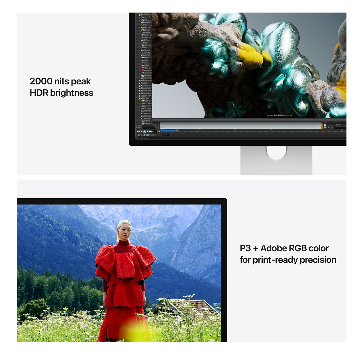 Apple Studio Display (2026) XDR Nano-texture Glass 27inch + In hoogte verstelbare en kantelbare standaard