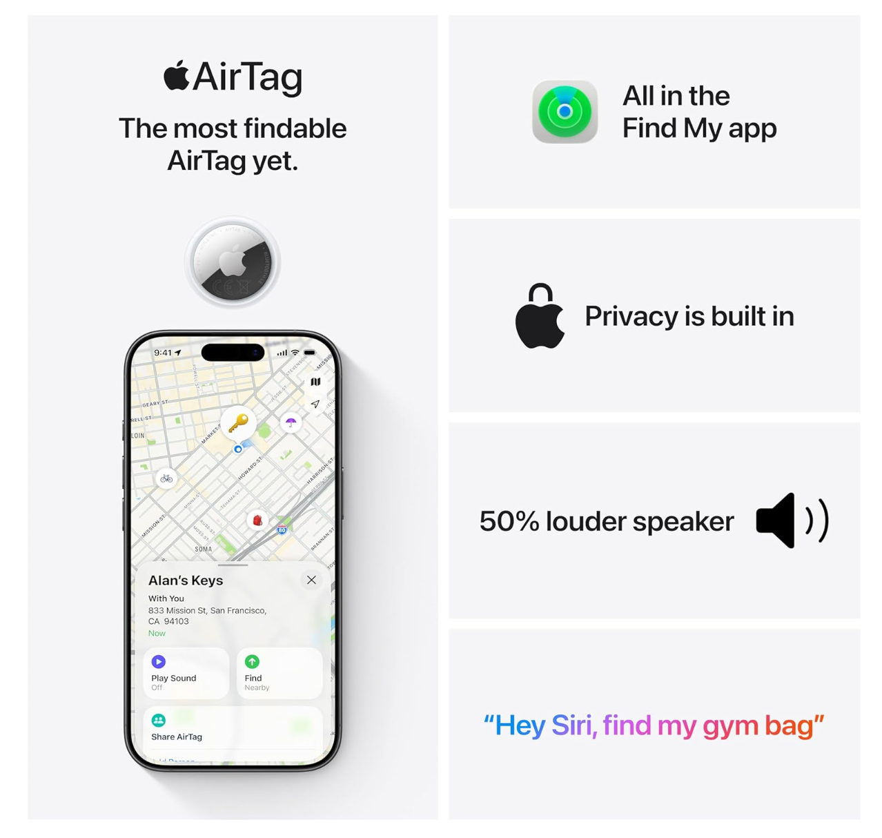 Apple AirTag 2 (4-Pack)