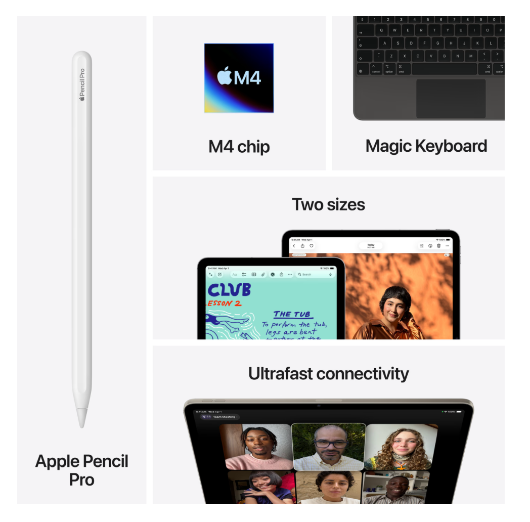 Apple iPad Air (2026) 11inch Wi-Fi + Cellular 256GB Beige