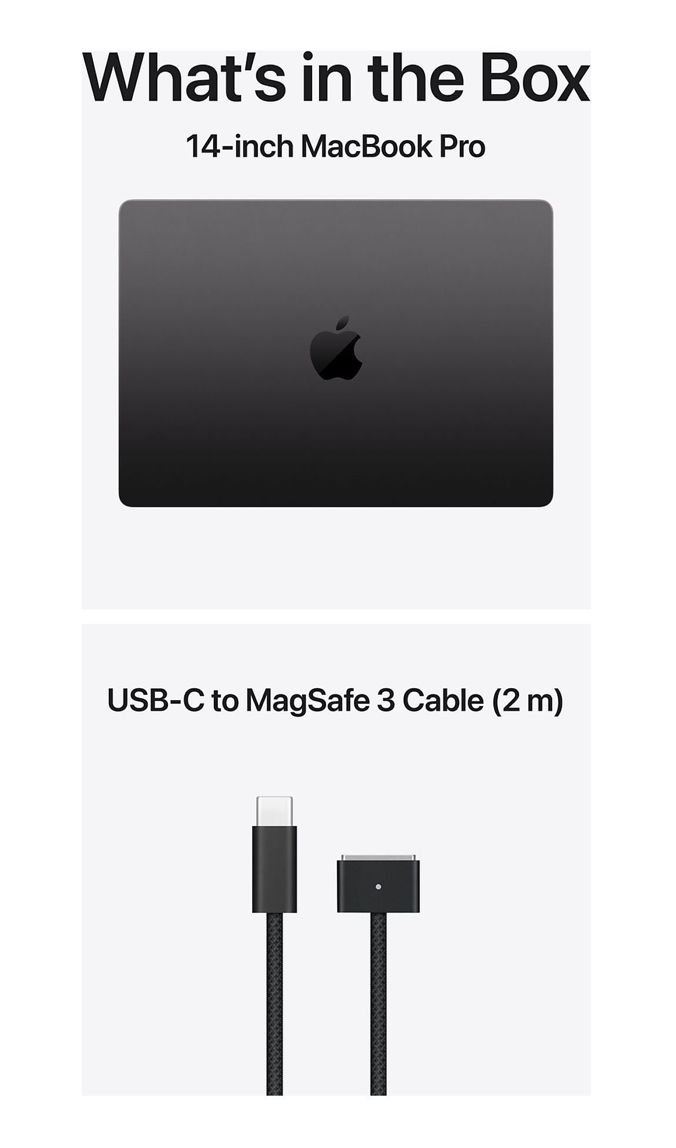 Apple MacBook Pro (2026) 14 inch M5 Max (18CPU/32GPU) 36GB 2TB Space Black QWERTY