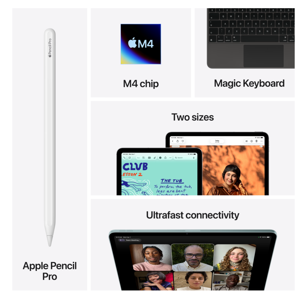 Apple iPad Air (2026) 11 inch 256GB Wifi + 5G Blauw