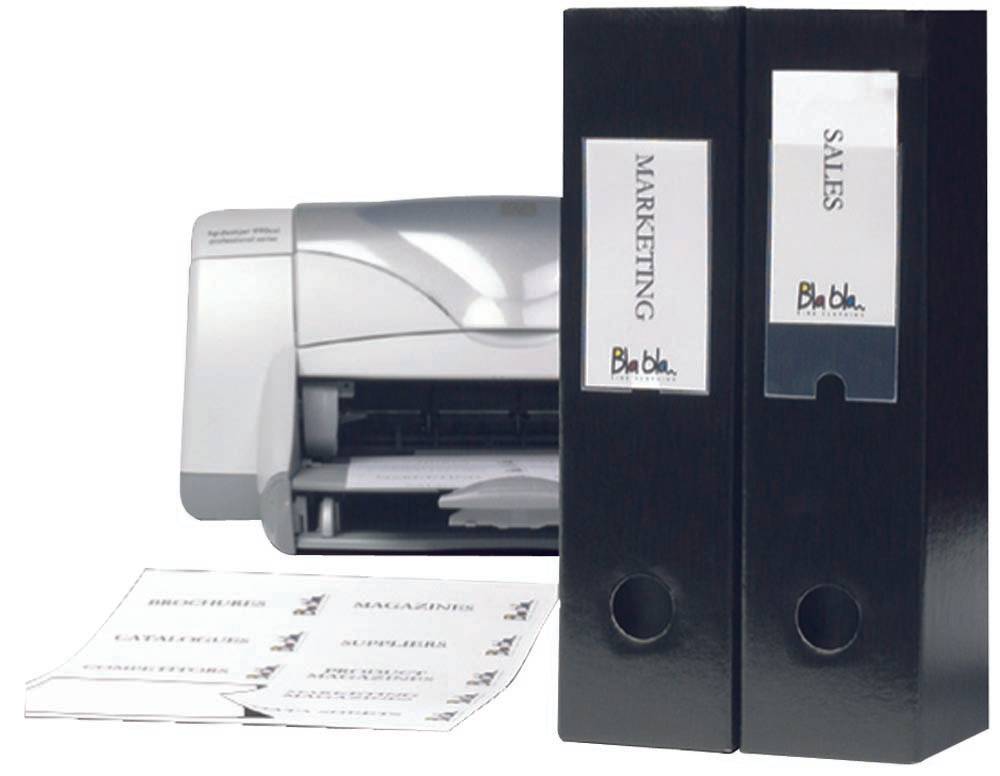 3L Etikethouder, ft 55 x 102 mm, etui van 6 stuks