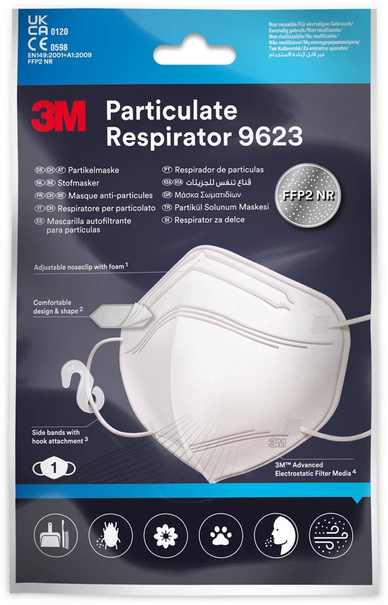 3M stofmasker 9623, FFP2