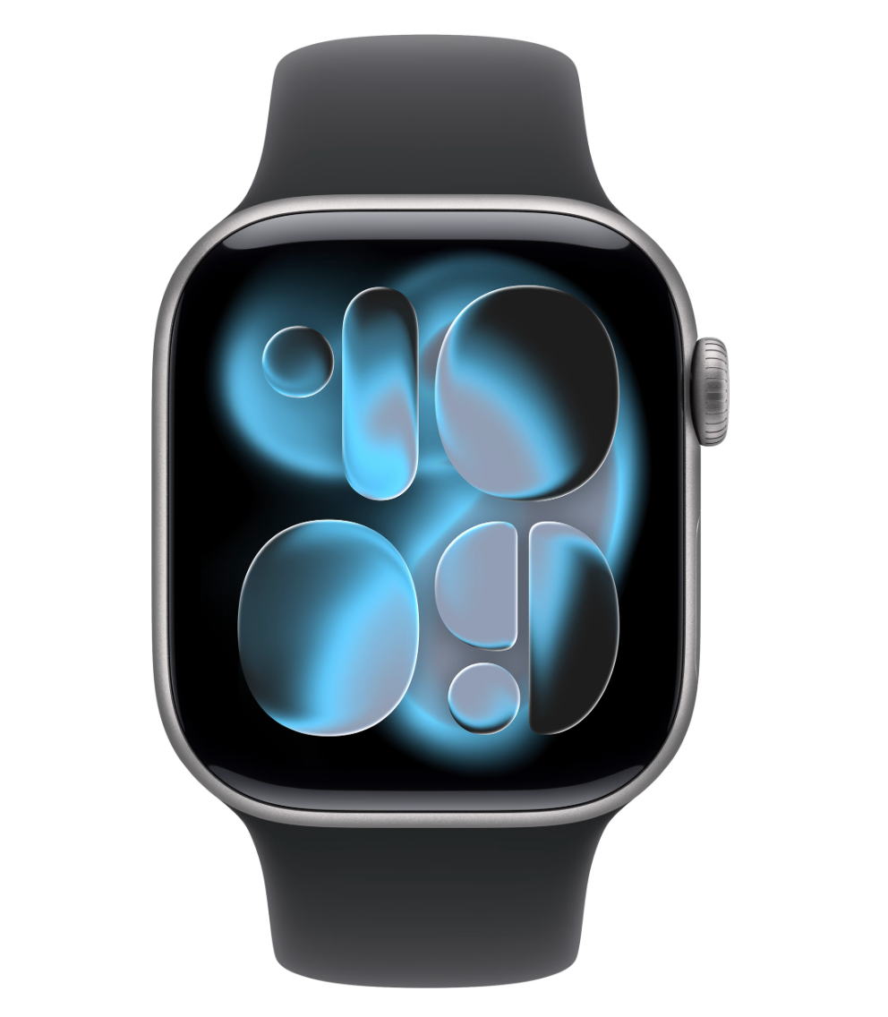 Apple Watch Series 11 42mm Grijs Sportband M/L