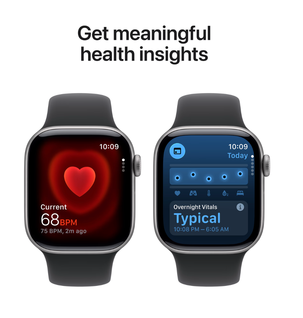 Apple Watch Series 11 42mm Grijs Sportband M/L