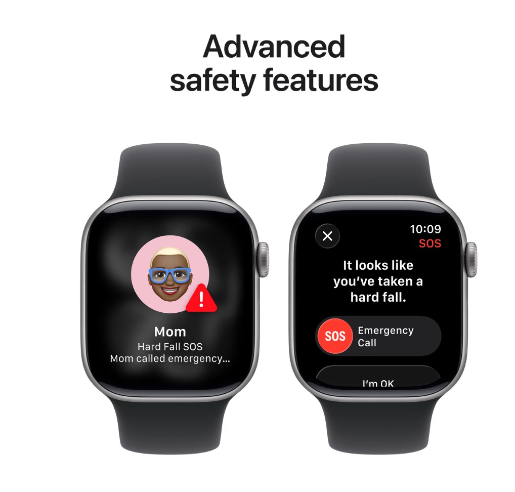 Apple Watch Series 11 42mm Grijs Sportband M/L