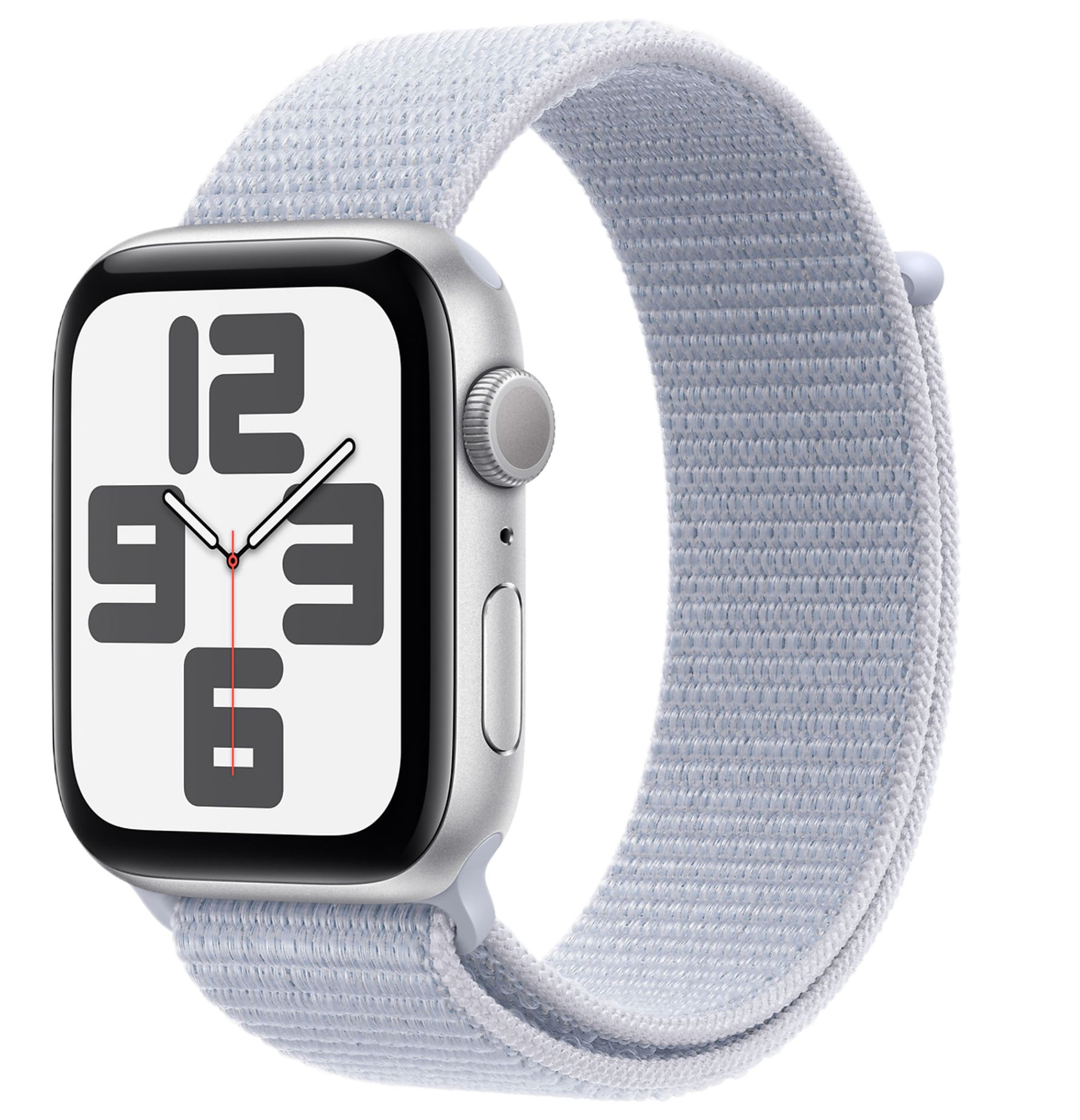 Apple Watch SE (2024) 4G 40mm Zilver Sport Loop