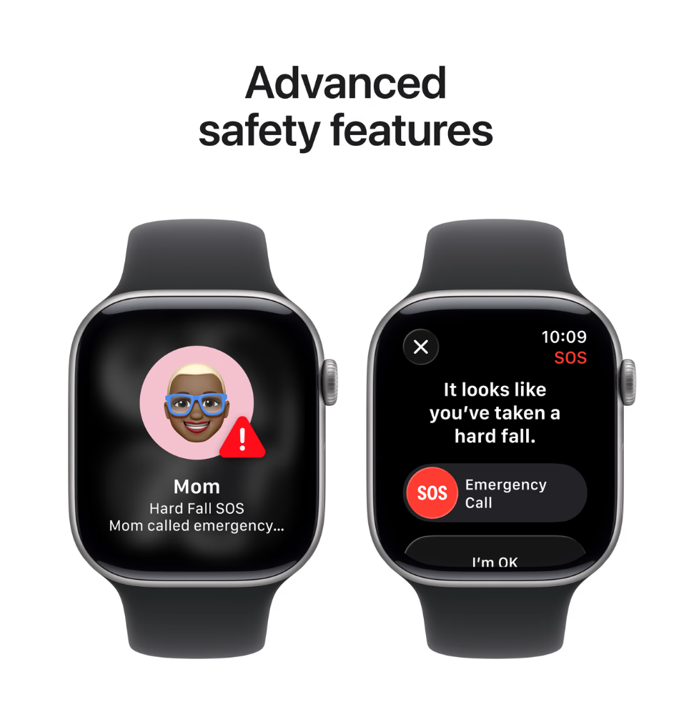 Apple Watch Series 11 Cellular 46mm Grijs Sportband M/L