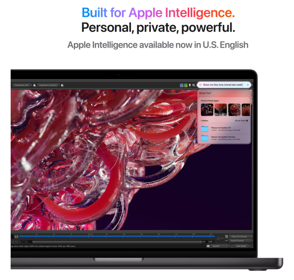 Apple MacBook Pro 14 inch (2024) M4 Pro (14 core CPU/20 core GPU) 48GB/1TB Spacezwart QWERTY