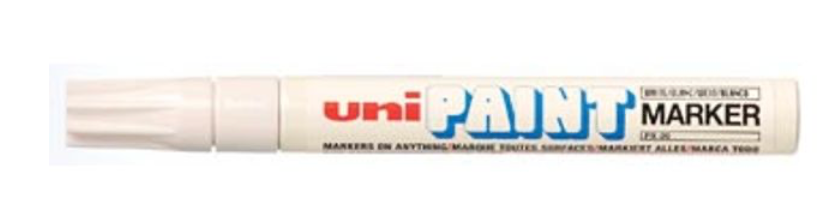 Uni Paint Marker PX-20 wit