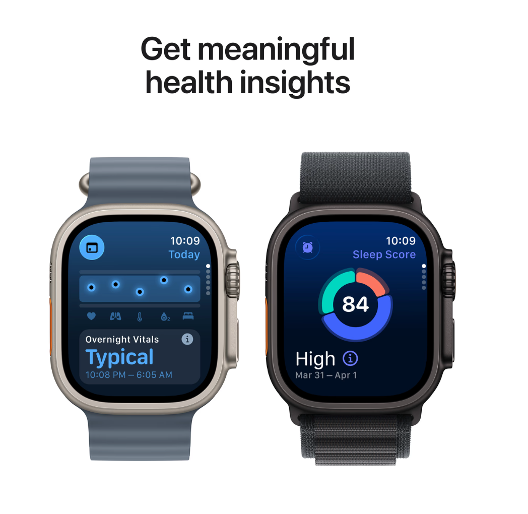 Apple Watch Ultra 3 Cellular 49mm Zwart Milanese Band S