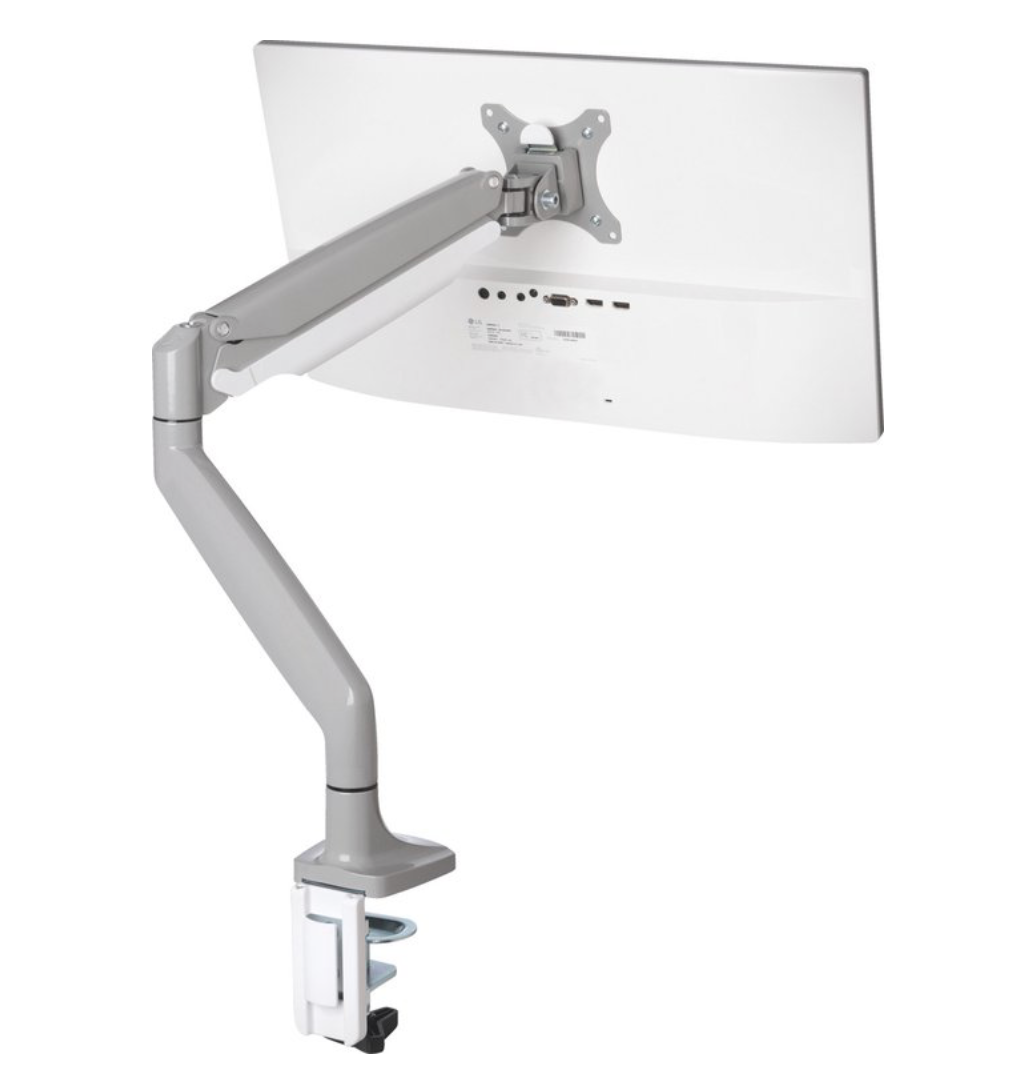 Kensington SmartFit one-touch verstelbare monitorarm, enkel, grijs