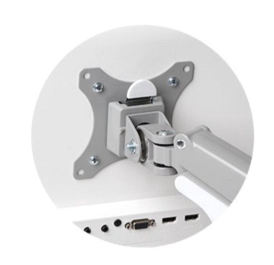Kensington SmartFit one-touch verstelbare monitorarm, enkel, grijs