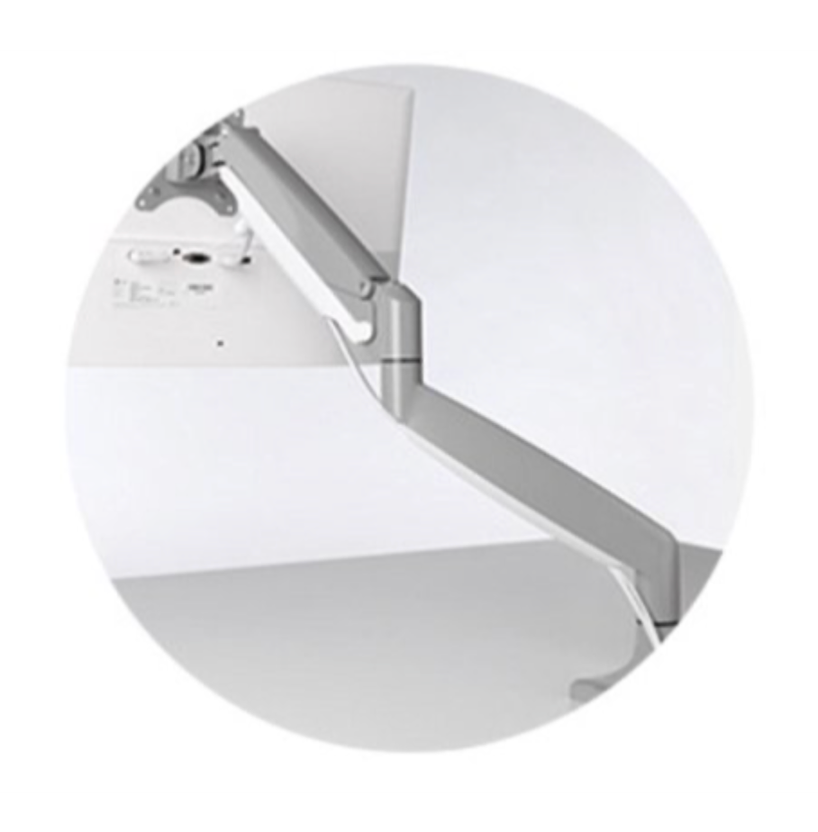 Kensington SmartFit one-touch verstelbare monitorarm, enkel, grijs