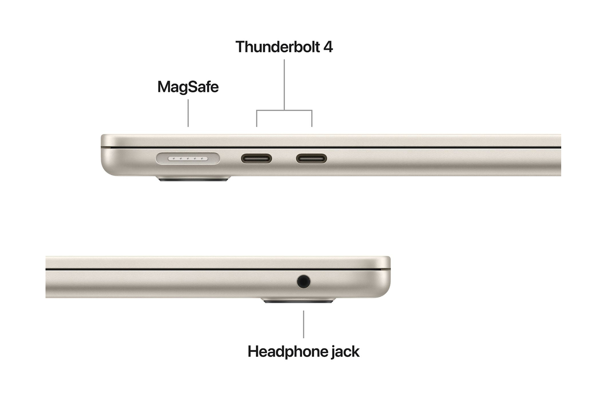MacBook Air (2026) 13inch M5 (10CPU/10GPU) 16GB 1TB Starlight QWERTY