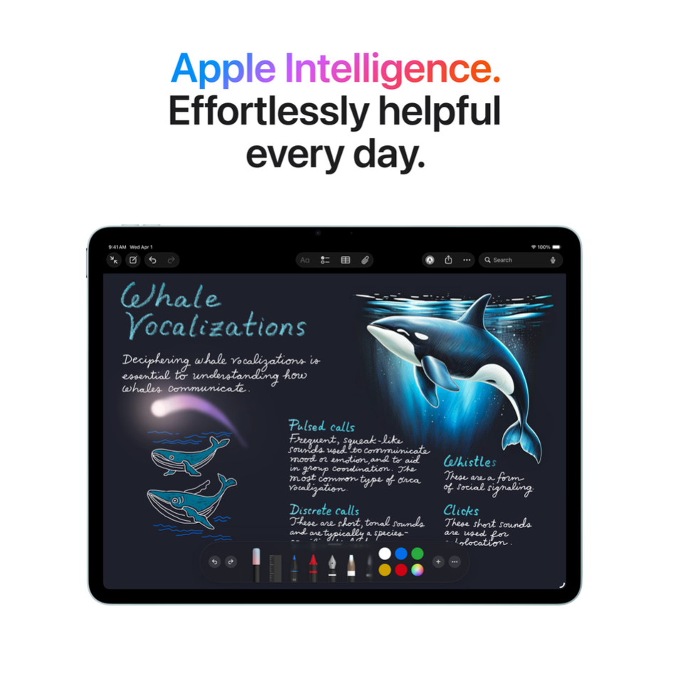 Apple iPad Air (2026) 13inch M4 1TB Blue Wi-Fi