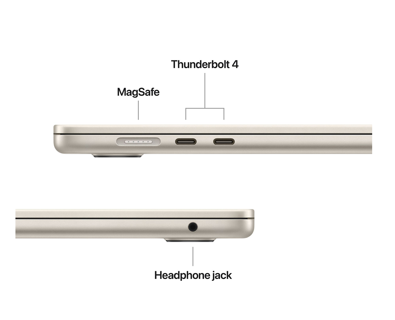 Apple MacBook Air (2026) 15inch M5 (10CPU/10GPU) 16GB 1TB Starlight QWERTY