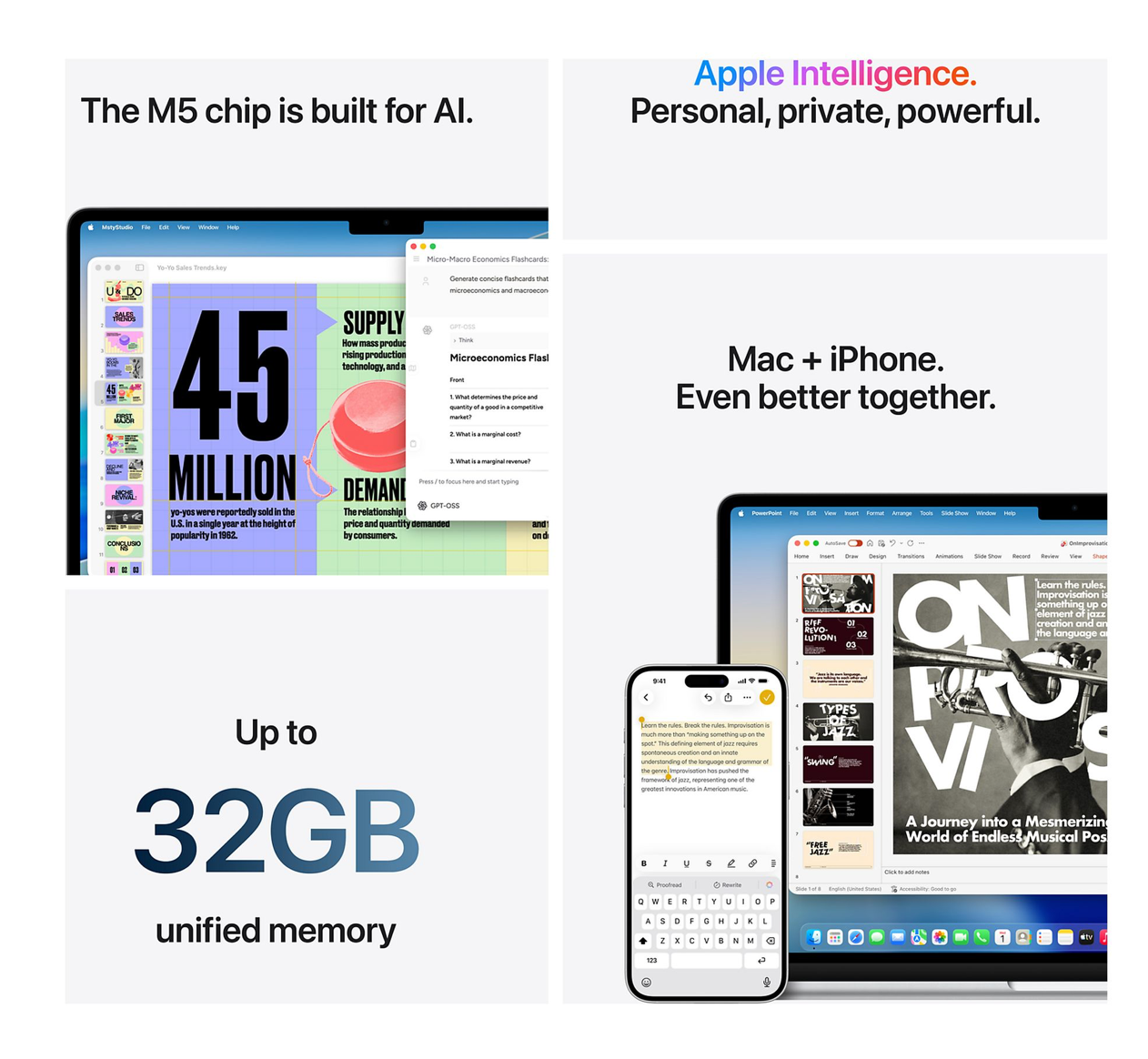 Apple MacBook Air (2026) 15inch M5 (10CPU/10GPU) 16GB 1TB Starlight QWERTY