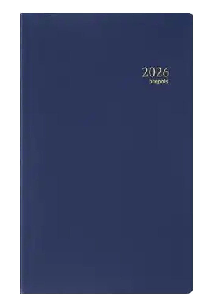 Brepols agenda Breform Seta 6-talig, blauw, 2026