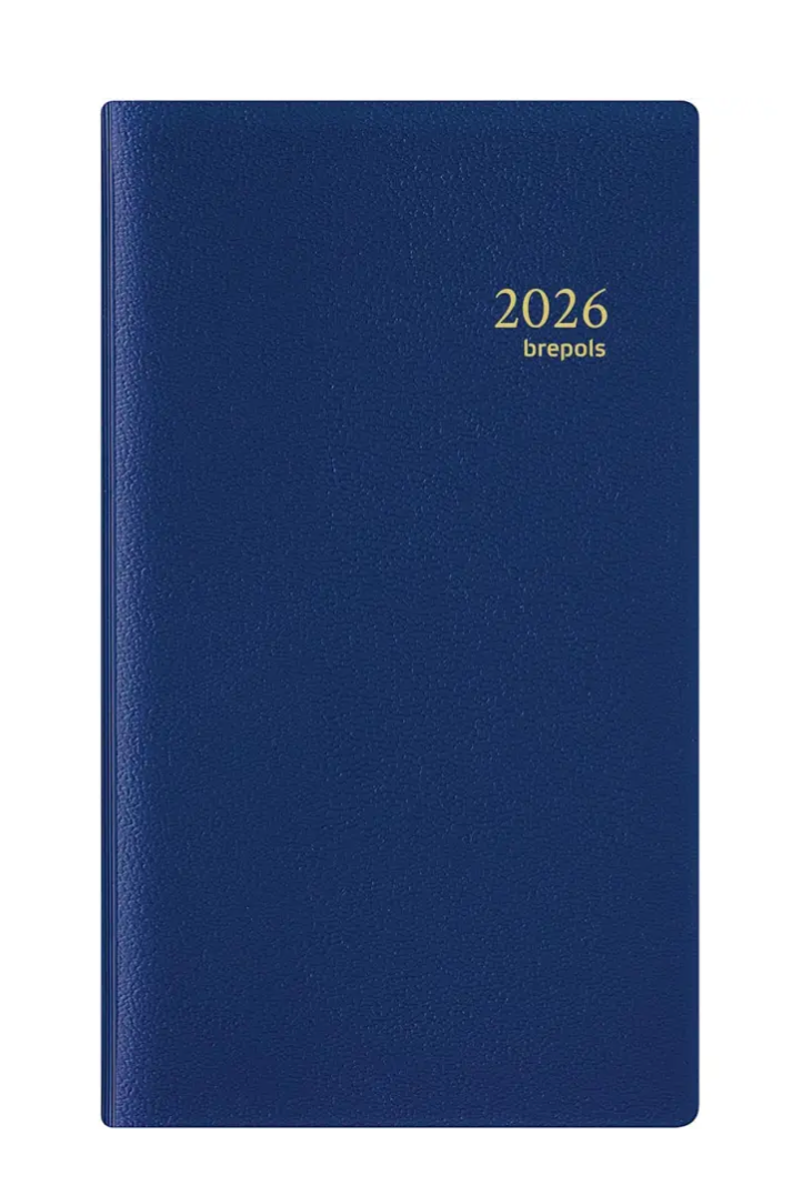 Brepols agenda Interplan Genova 6-talig, blauw, 2026