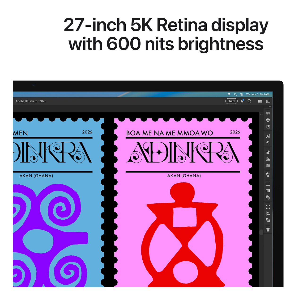 Apple Studio Display Nanotextuur (2026) met VESA montage