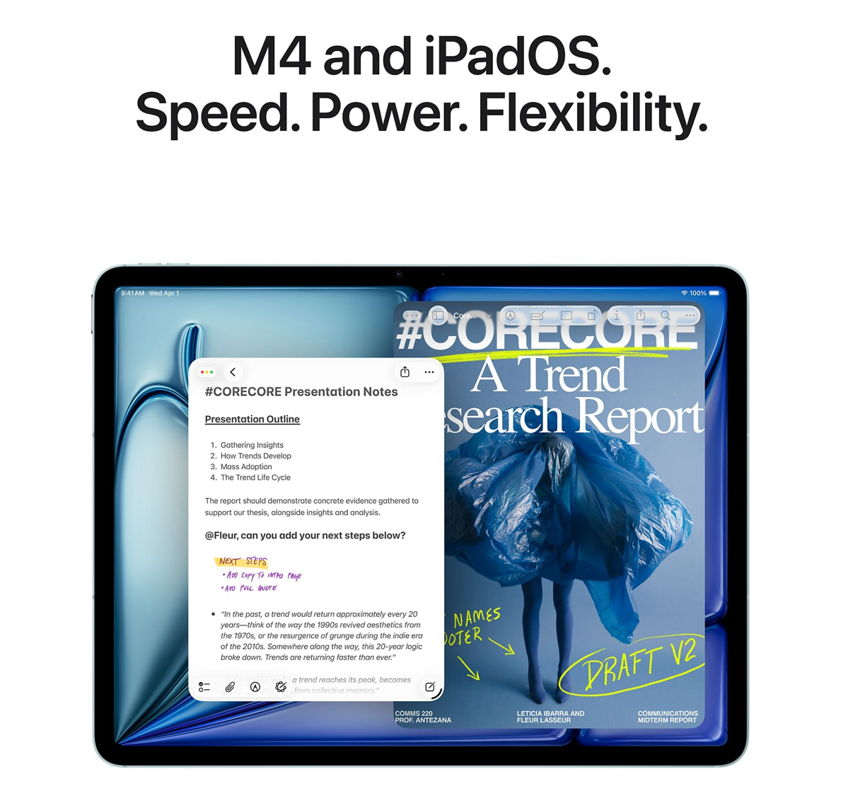 Apple iPad Air (2026) 13 inch 128GB Wifi Paars