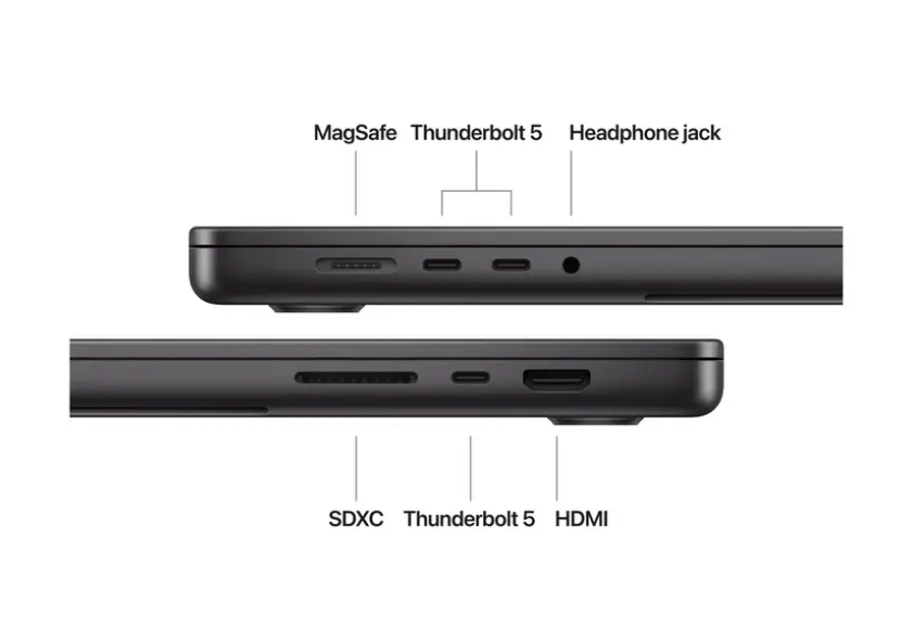 Apple MacBook Pro (2024) 16 inch M4 Pro (14 core CPU/20 core GPU) 24GB/1TB Spacezwart QWERTY