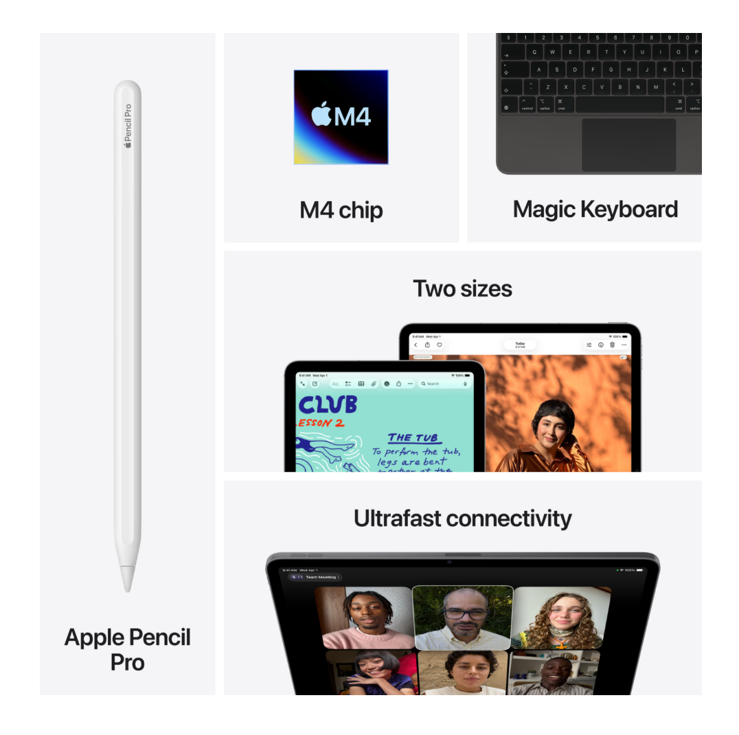 Apple iPad Air (2026) 13 inch 256GB wifi + 5G Grijs