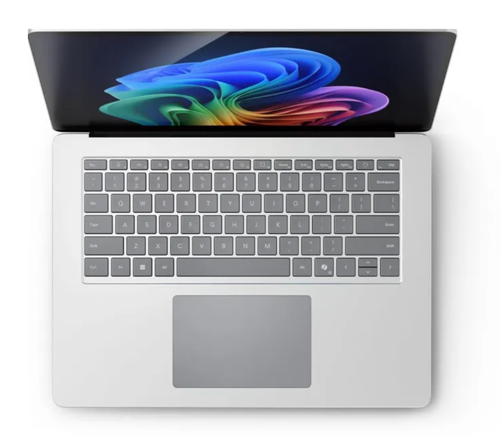 Microsoft Surface Laptop 7 Copilot+ PC - 15 inch, Ultra 5 236V, 16GB ram, 256GB SSD, Qwerty, Win 11 Pro, Platinum