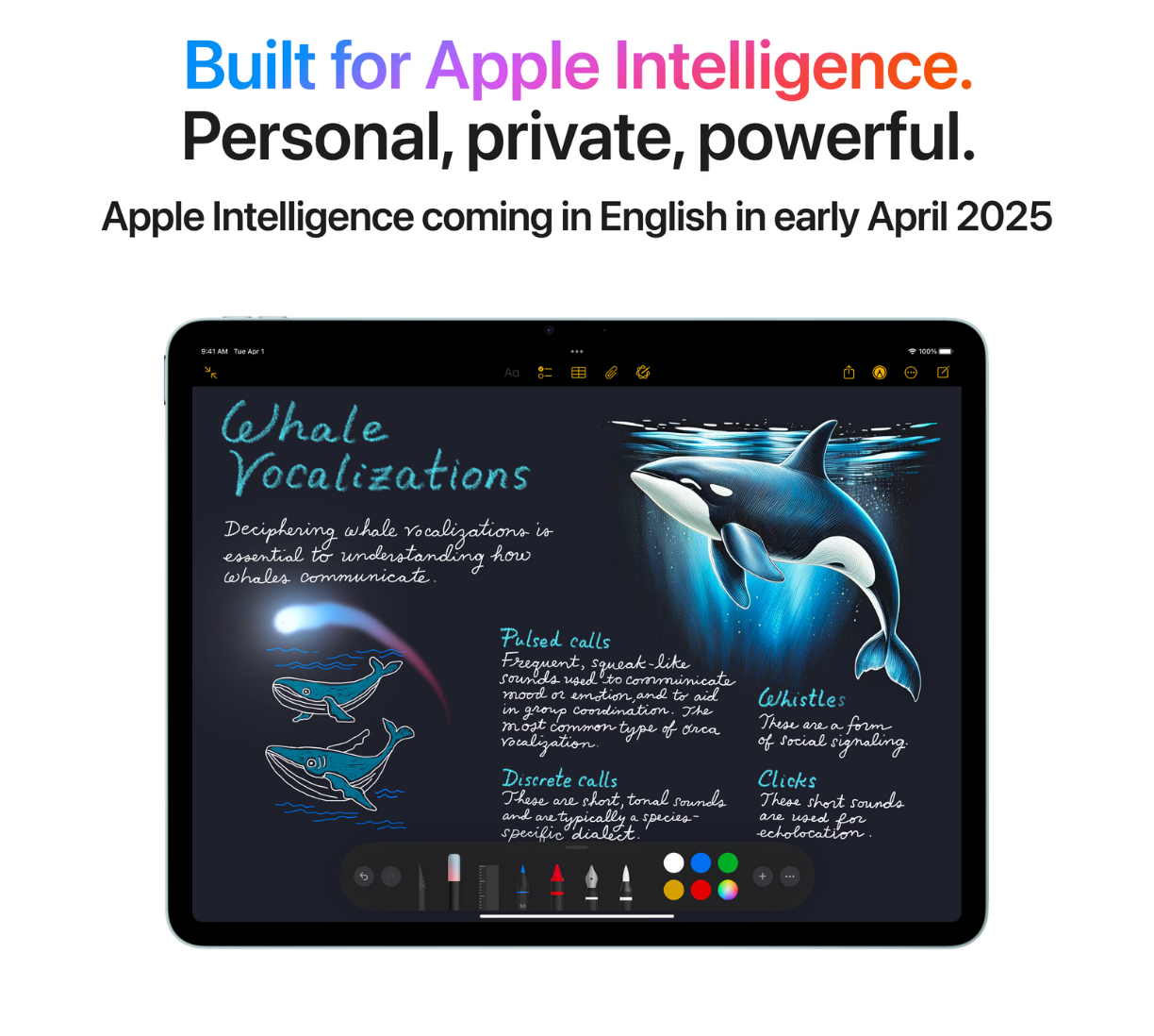 Apple iPad Air (2025) 11 inch 1TB Wifi + 5G Blauw