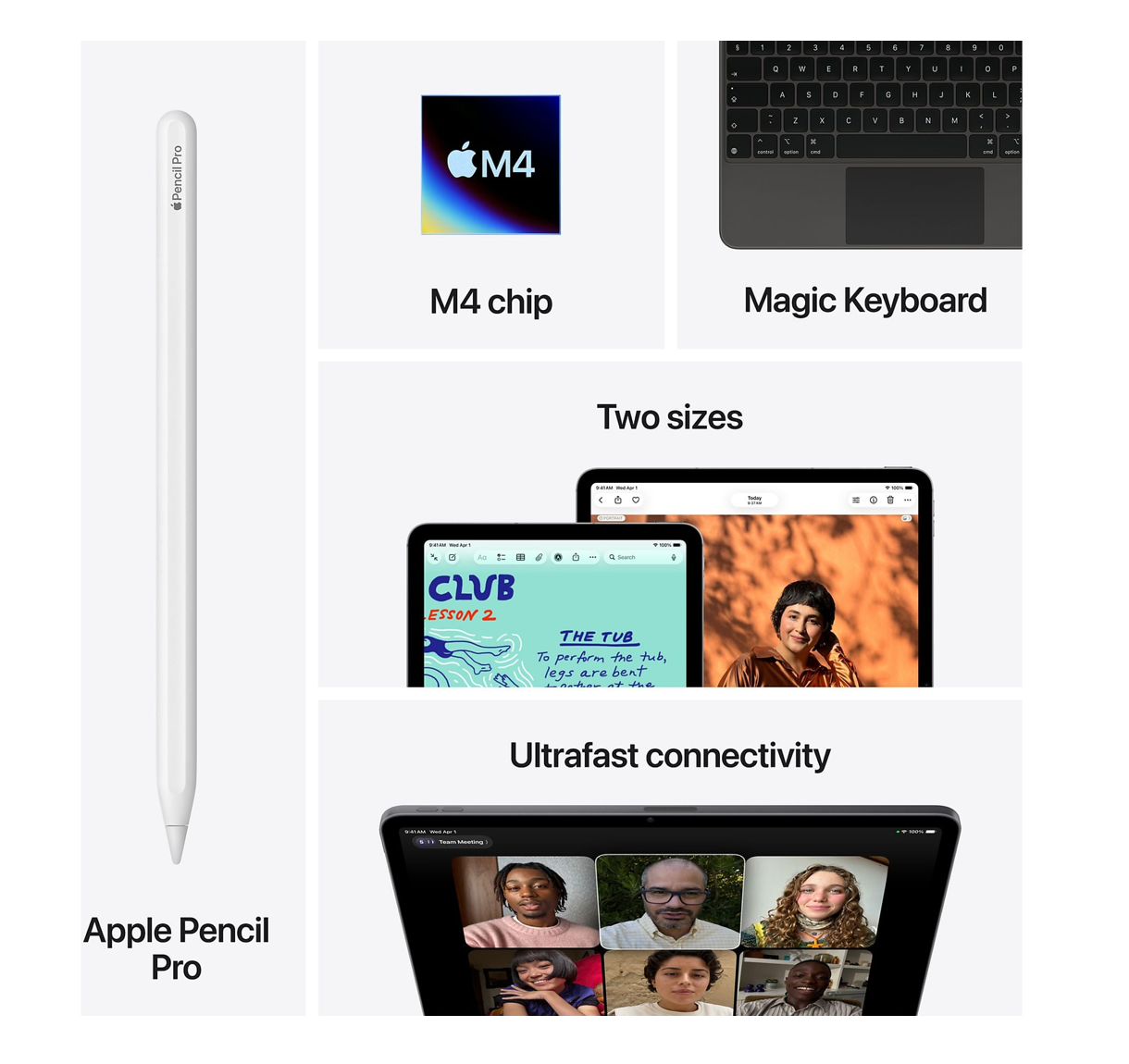 Apple  iPad Air (2026) 13inch M4 1TB Space Grey Wi-Fi