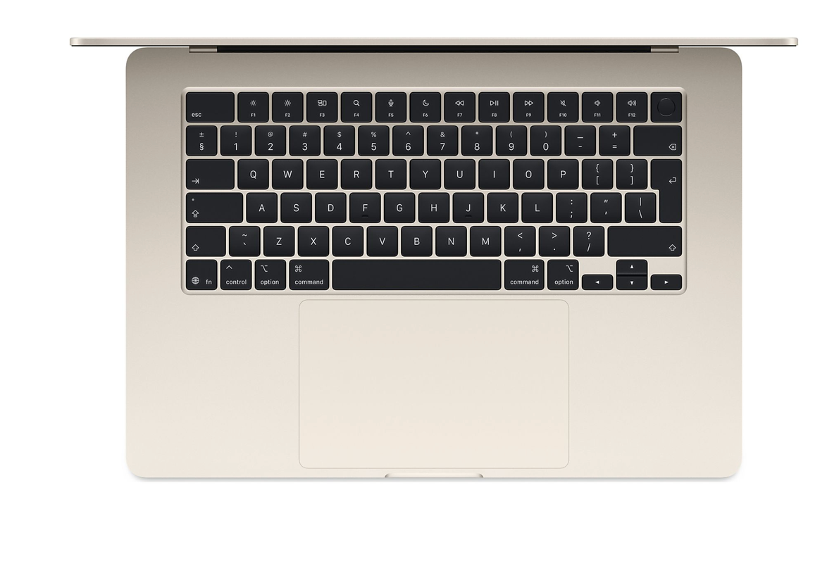 Apple MacBook Air (2026) 15 inch M5 (10CPU/10GPU) 16GB 512GB Starlight QWERTY