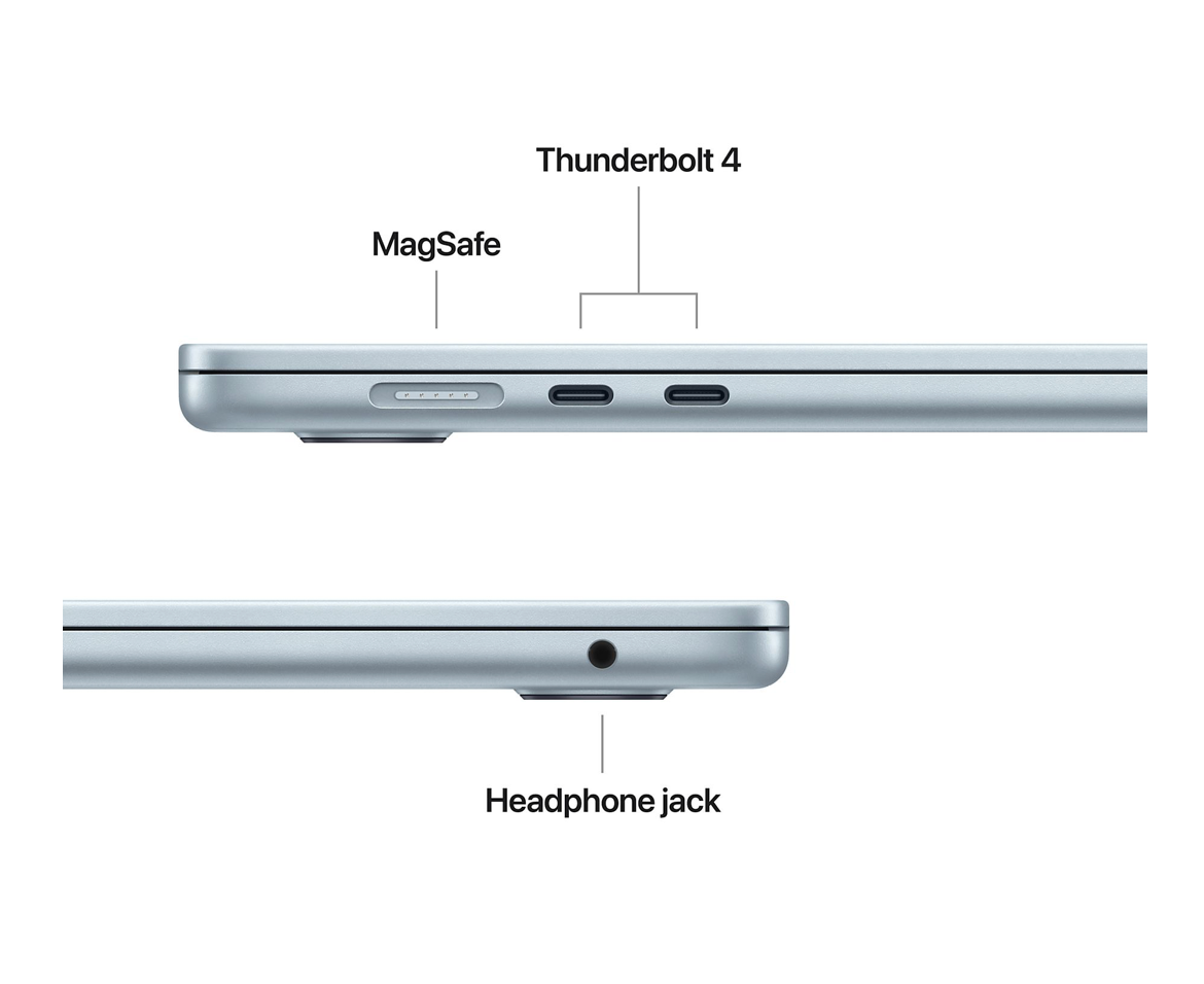 Apple MacBook Air (2026) 15inch M5 (10CPU/10GPU) 16GB 1TB Sky Blue QWERTY