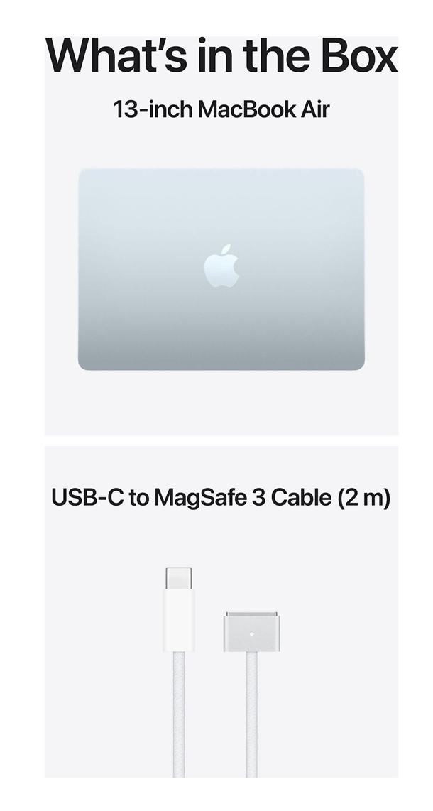 Apple MacBook Air (2026) 13 inch M5 (10CPU/10GPU) 16GB 1TB Sky Blue QWERTY